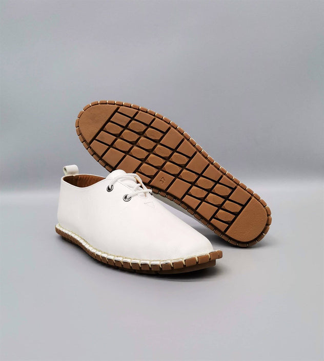 Cs- 313 Women'S Flat Shoes - White