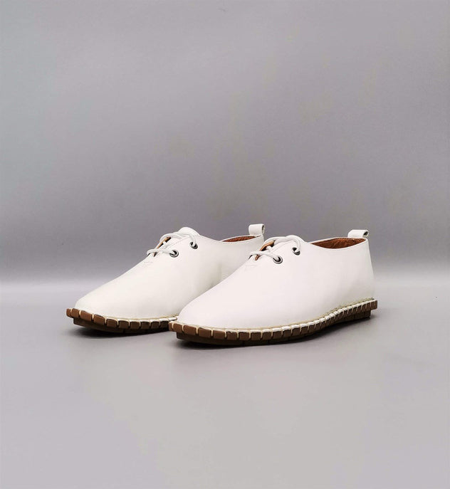 Cs- 313 Women'S Flat Shoes - White