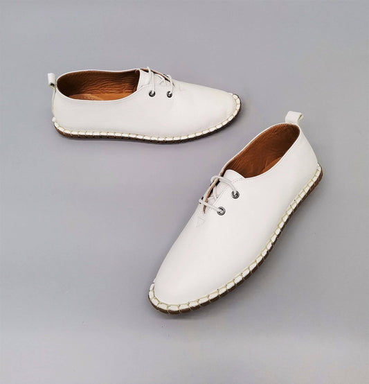 Cs- 313 Women'S Flat Shoes - White